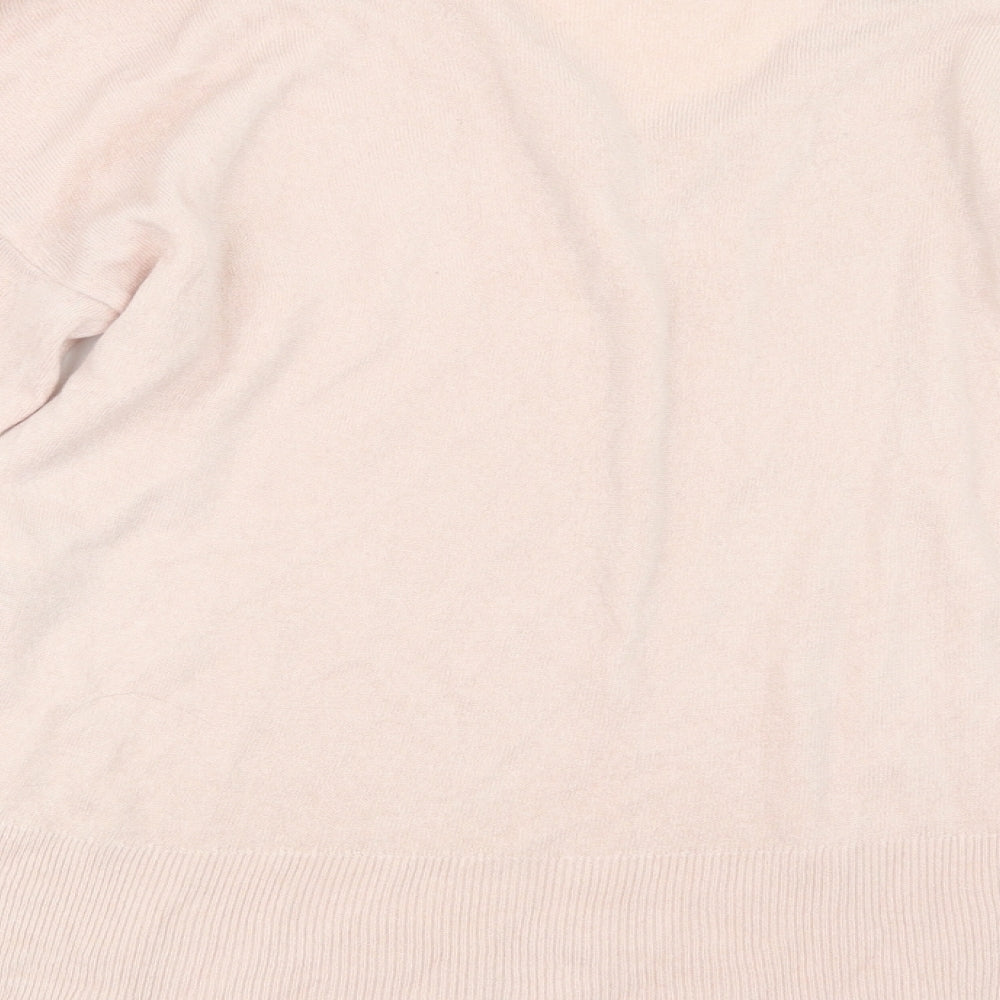 Dorothy Perkins Womens Pink  Knit Pullover Jumper Size 12