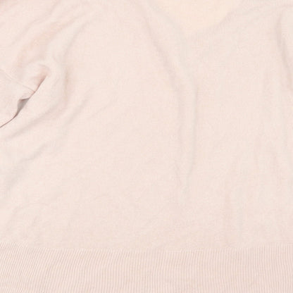 Dorothy Perkins Womens Pink  Knit Pullover Jumper Size 12