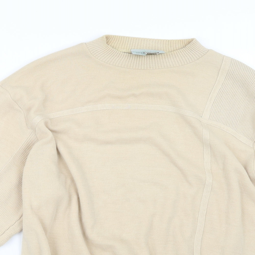 Greenwoods Mens Beige   Pullover Jumper Size M