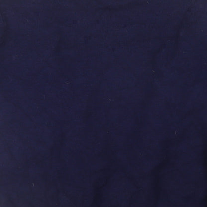 Sweewë Womens Blue Knit Pullover Jumper Size L
