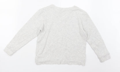 George Boys Grey   Pullover Jumper Size 9-10 Years