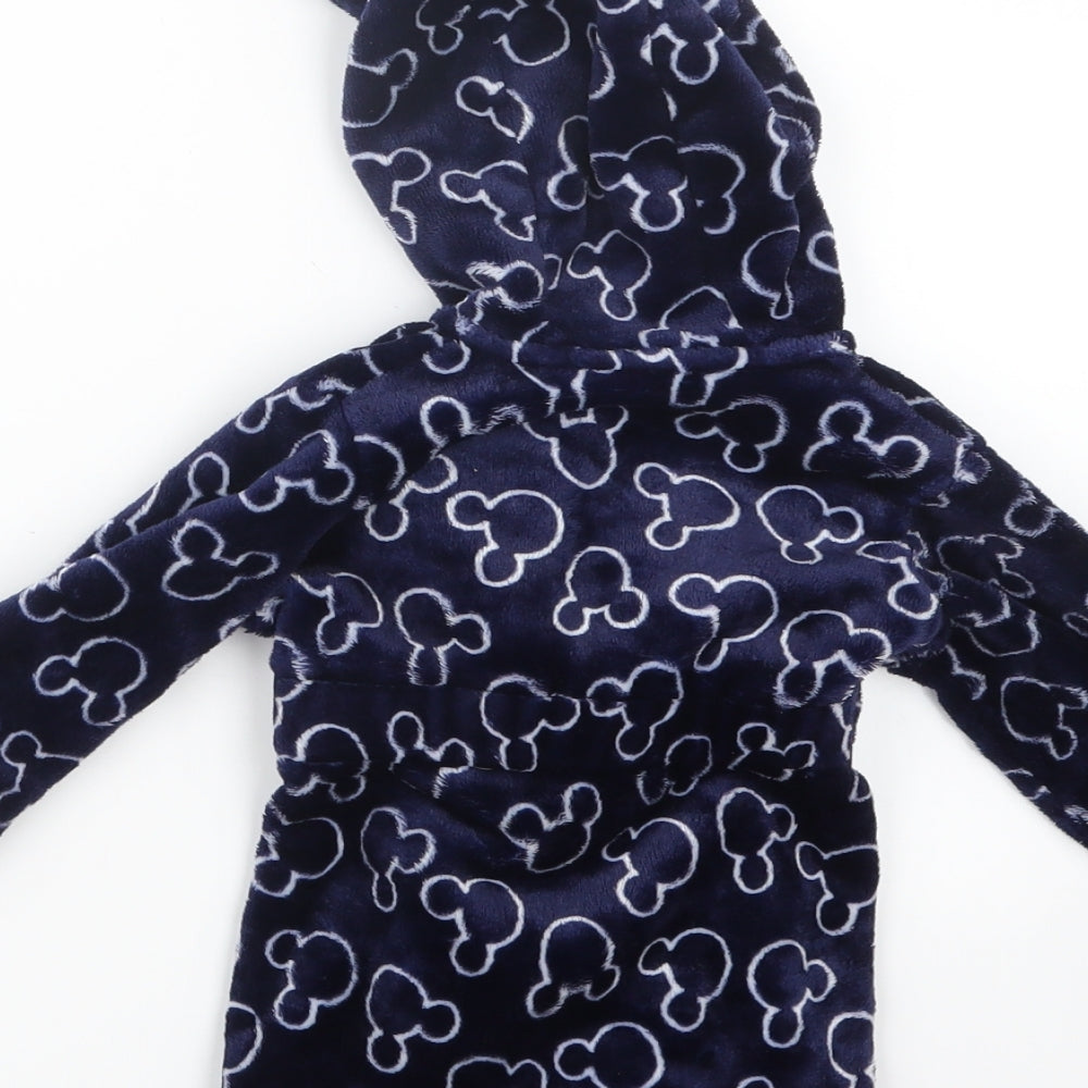 George Boys Blue Geometric  Babydoll Gown Size 6-9 Months  - Mickey Mouse
