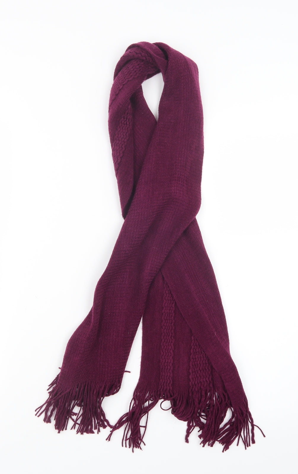 BHS Womens Purple  Knit  Scarf