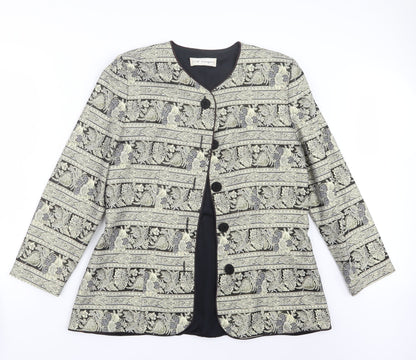 Womens UK Size 14 JFW Gold Jacket