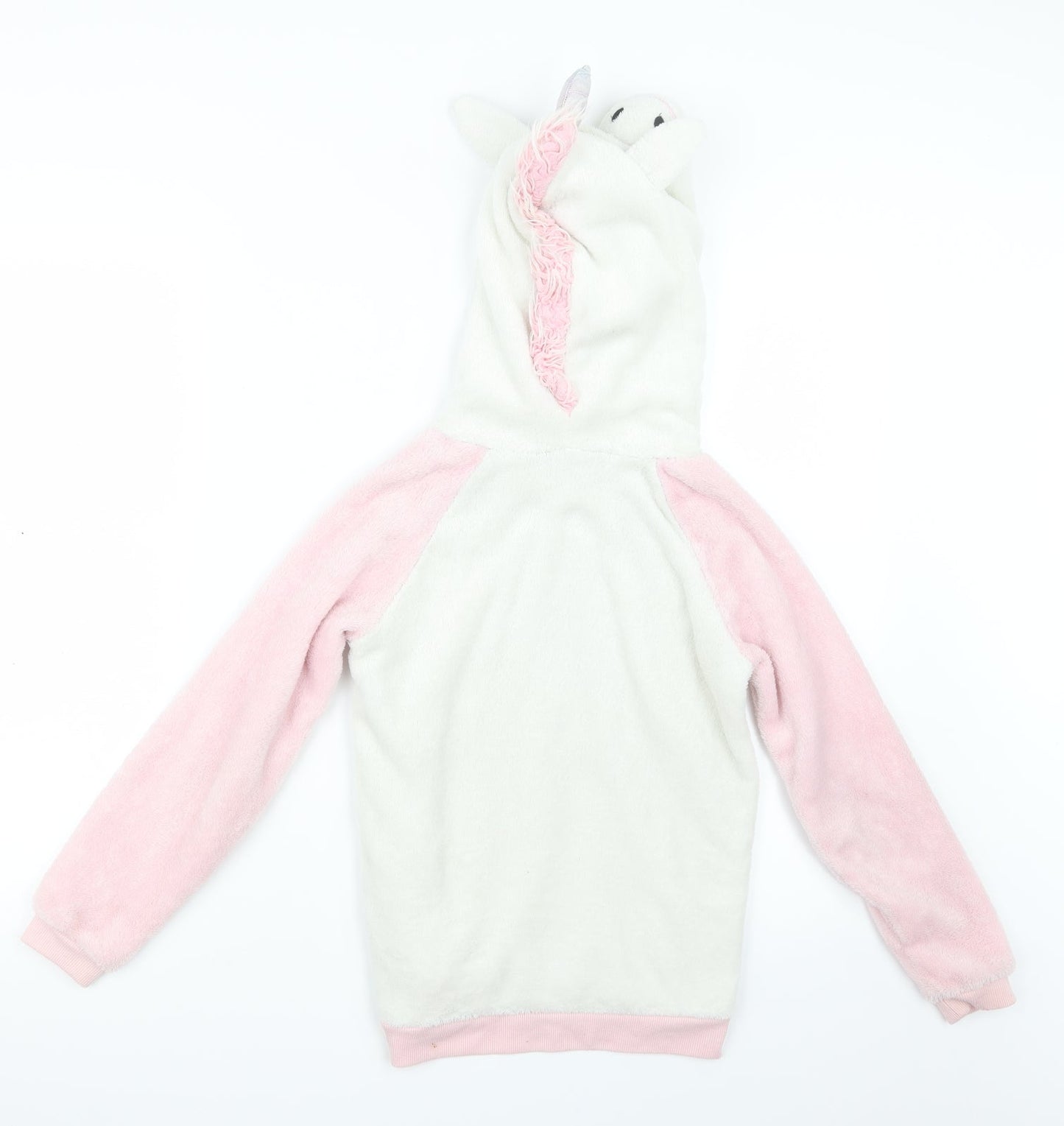 I Believe In Unicorns Girls Pink Geometric  Top Pyjama Top Size 10-11 Years  - Unicorn