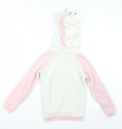 I Believe In Unicorns Girls Pink Geometric  Top Pyjama Top Size 10-11 Years  - Unicorn