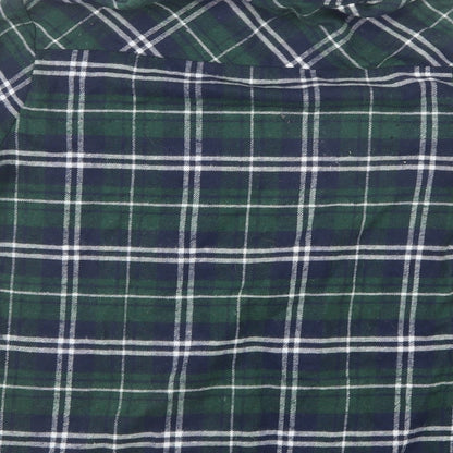 Mens UK Size L Measeor Blue  Button-Up Short Sleeve Casual Shirt