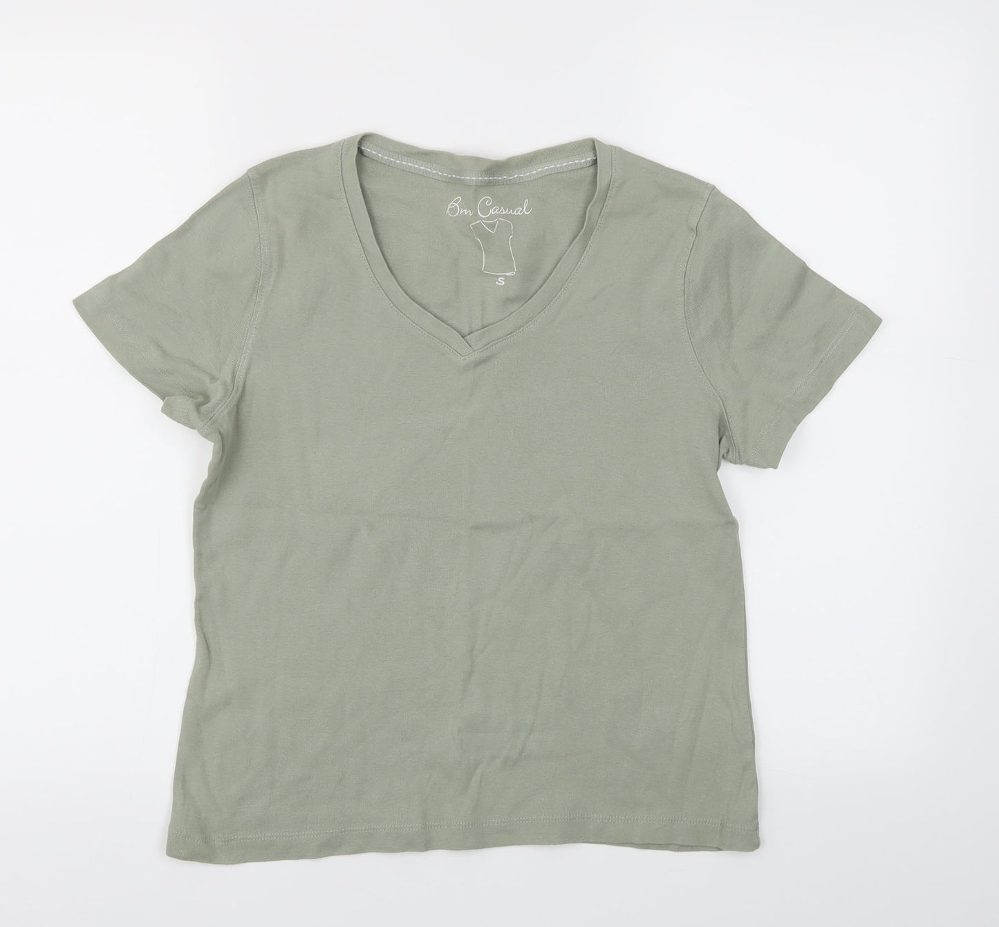 BM  Womens Brown   Basic T-Shirt Size S