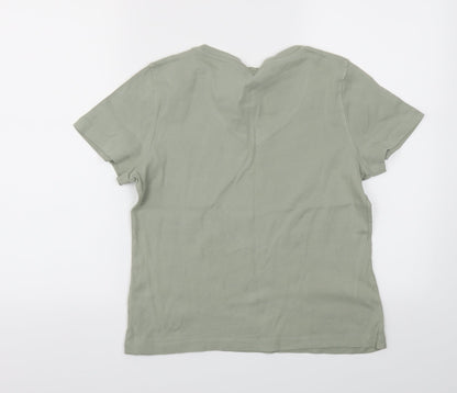 BM  Womens Brown   Basic T-Shirt Size S