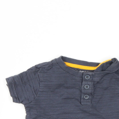 Nutmeg Boys Blue   Basic T-Shirt Size 9-12 Months