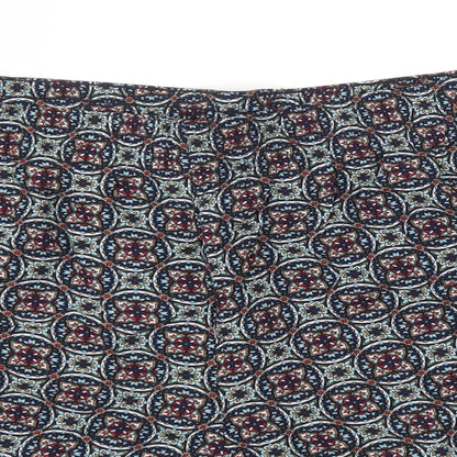 Papaya Womens Blue Floral  Cut-Off Shorts Size 18 - Stretch waistband