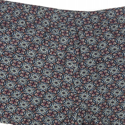 Papaya Womens Blue Floral  Cut-Off Shorts Size 18 - Stretch waistband