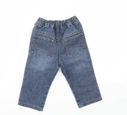 Matalan Boys Blue   Capri Jeans Size 9-12 Months