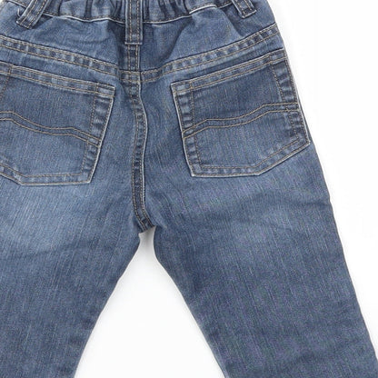 Matalan Boys Blue   Capri Jeans Size 9-12 Months