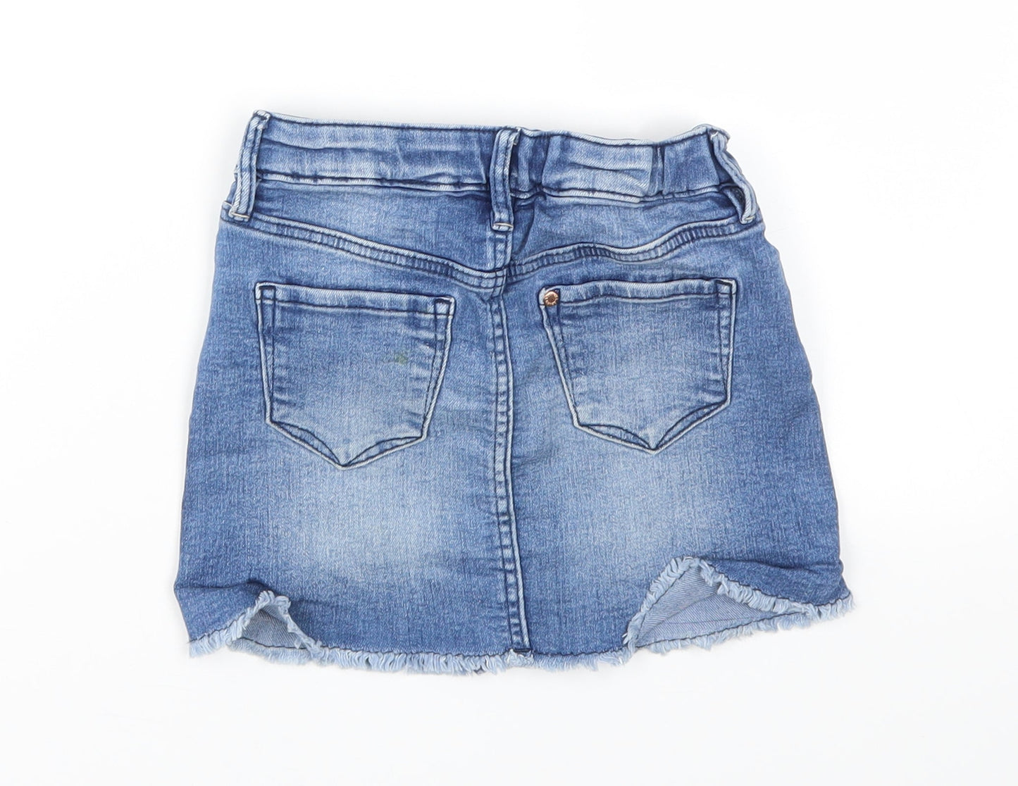 DENIM  Girls Blue   A-Line Skirt Size 5-6 Years