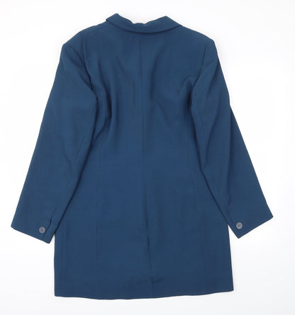 Womens UK Size 14 AMARANTO Regular Blue Blazer
