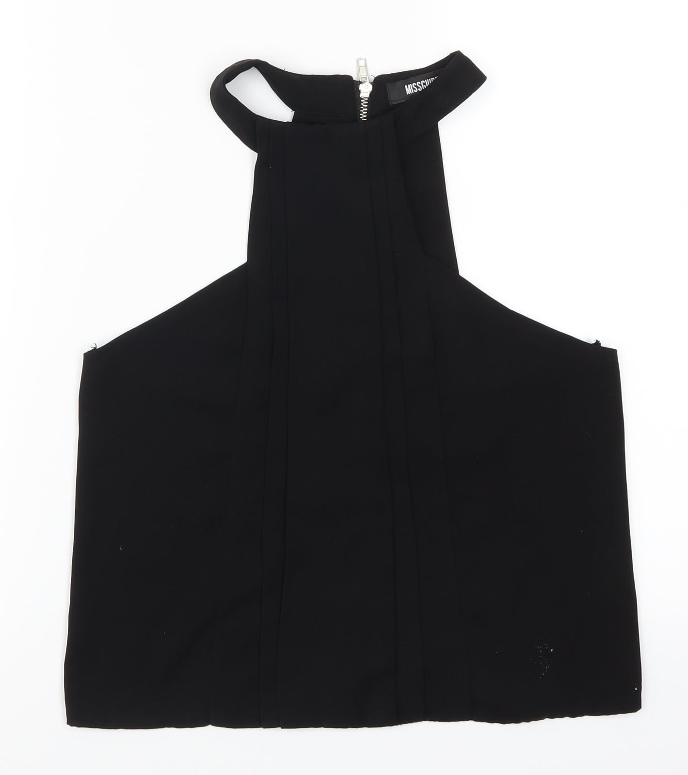 Missguidedb Womens Black   Basic Tank Size 8