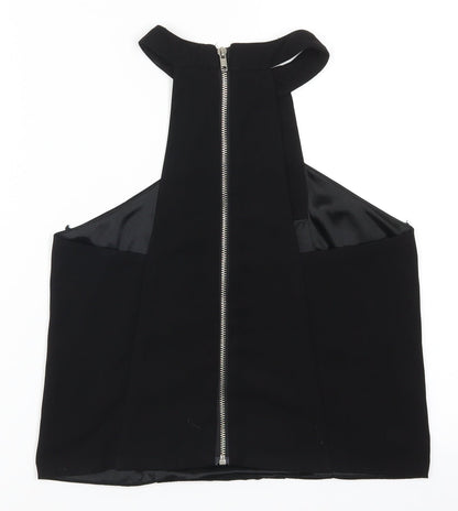 Missguidedb Womens Black   Basic Tank Size 8