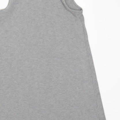 Topshop Womens Grey   A-Line  Size 10