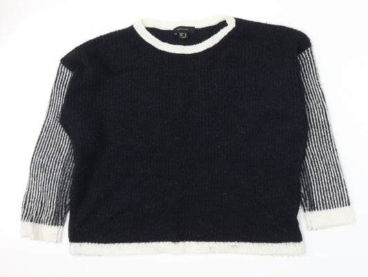 Atmosphere Womens Black Striped  Pullover Jumper Size 18  - .