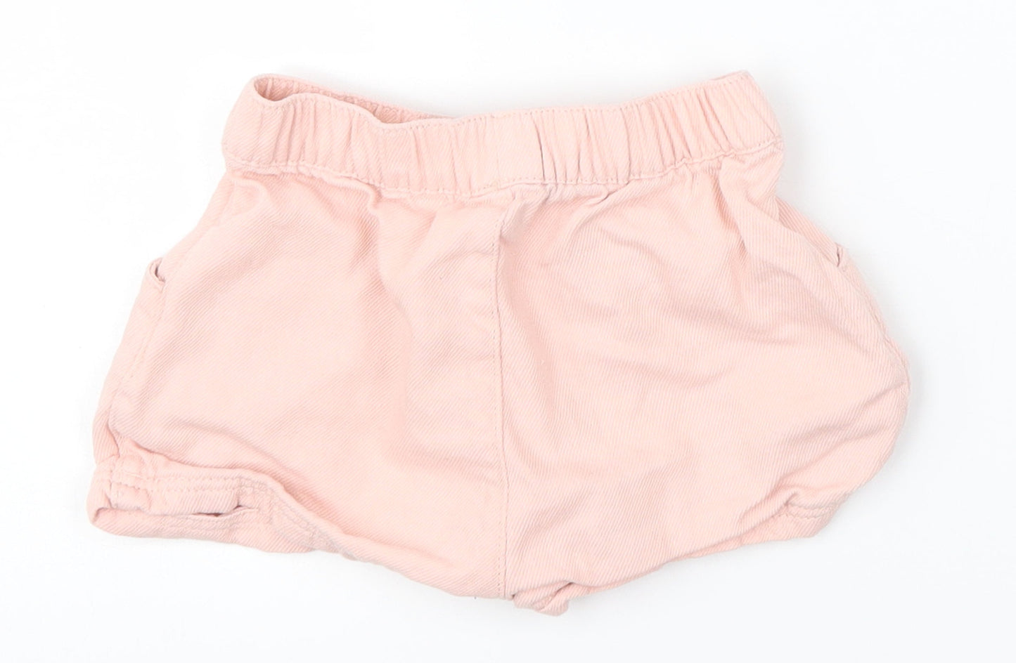F&F Girls Pink   Cropped Trousers Size 12-18 Months