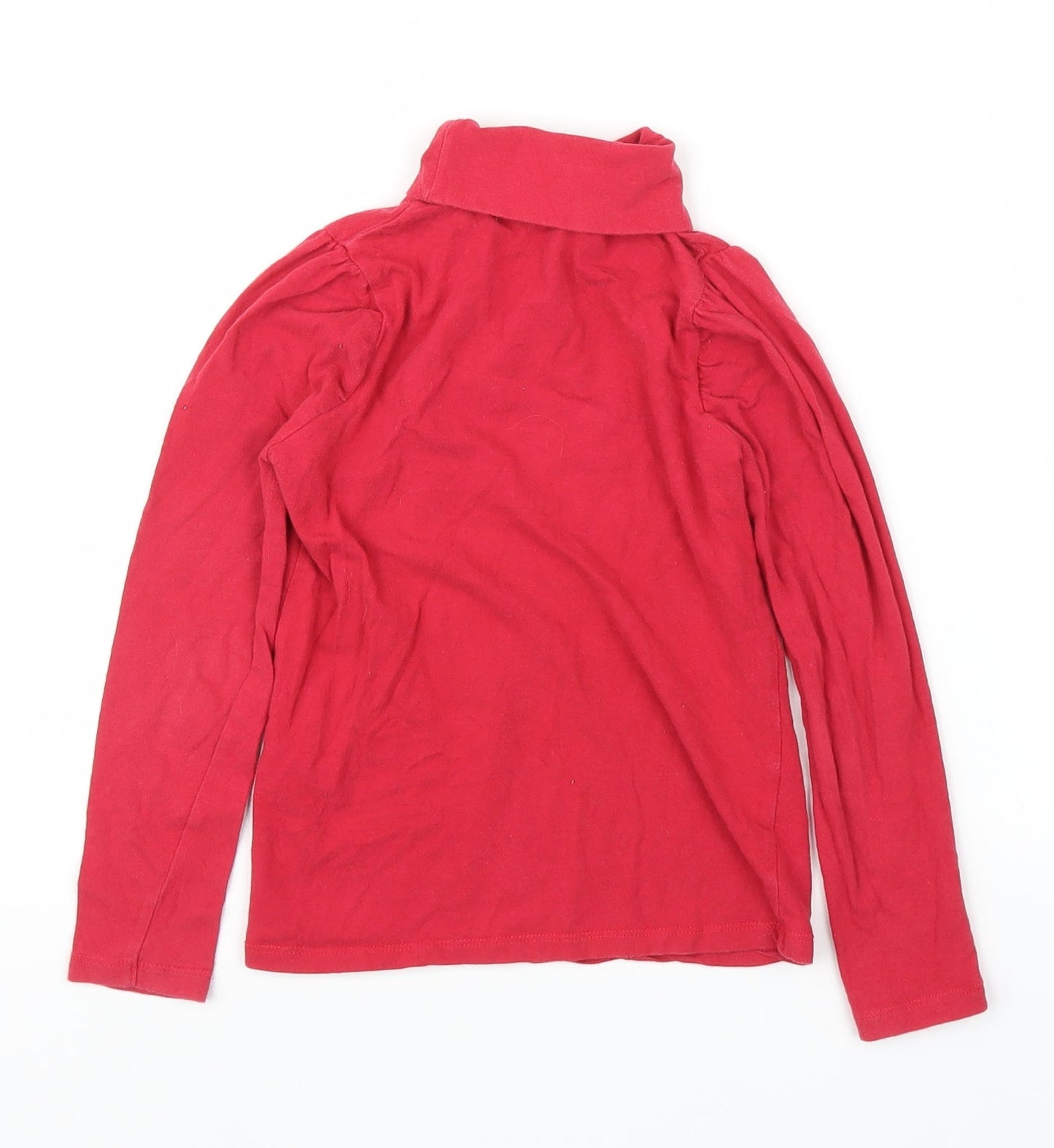 TU Girls Red   Basic T-Shirt Size 5 Years