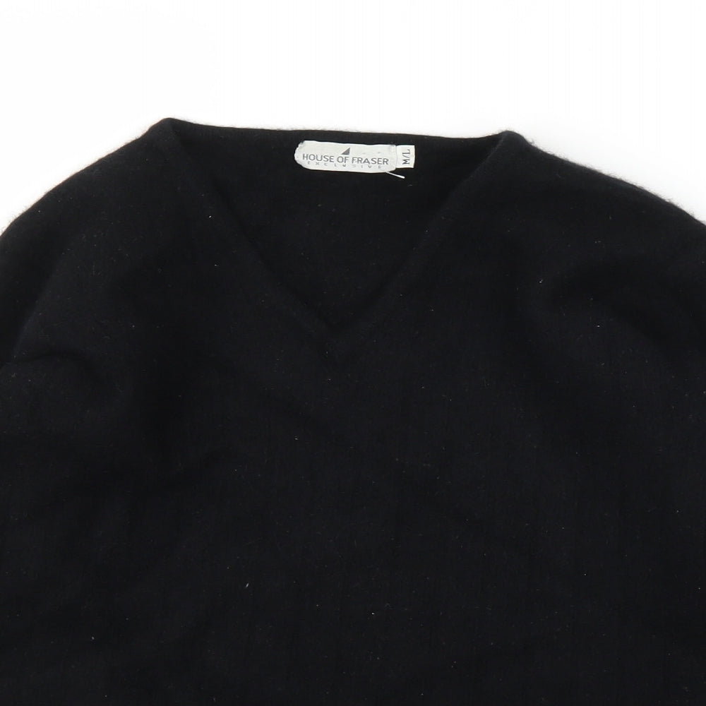 House of Fraser Womens Black   Pullover Jumper Size M