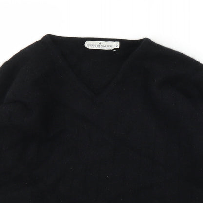 House of Fraser Womens Black   Pullover Jumper Size M