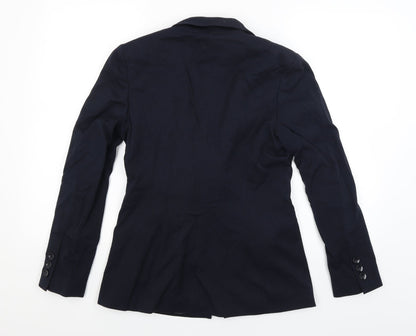 M&S Womens Blue   Jacket Blazer Size 10