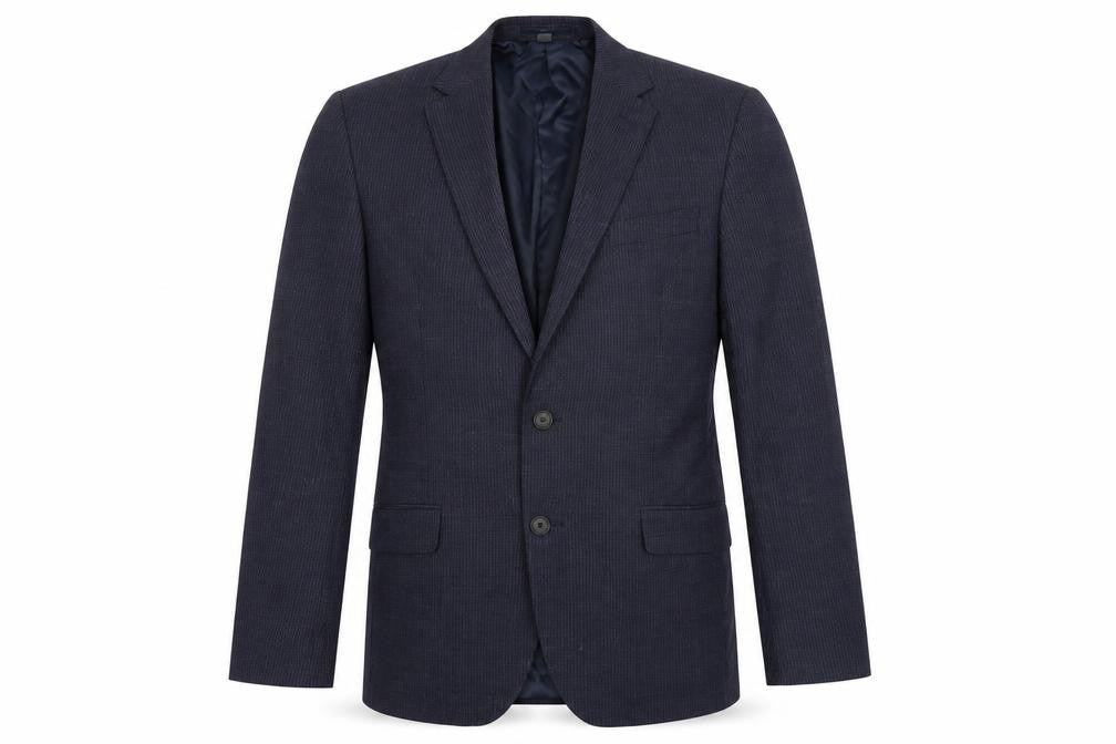 Mens UK Size M M&S Regular Blue Suit Jacket
