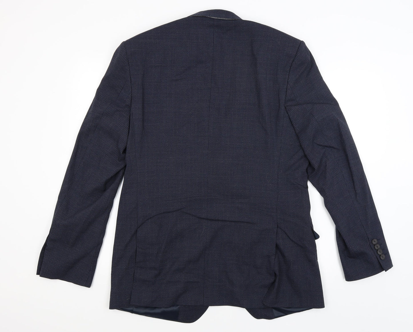Mens UK Size M M&S Regular Blue Suit Jacket