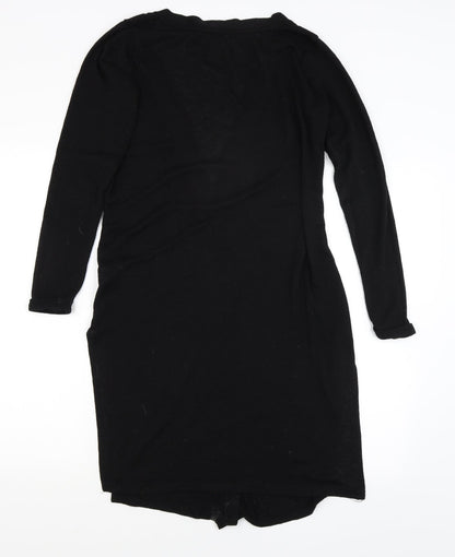 New Look Womens Black   Wrap Jumper Size 10