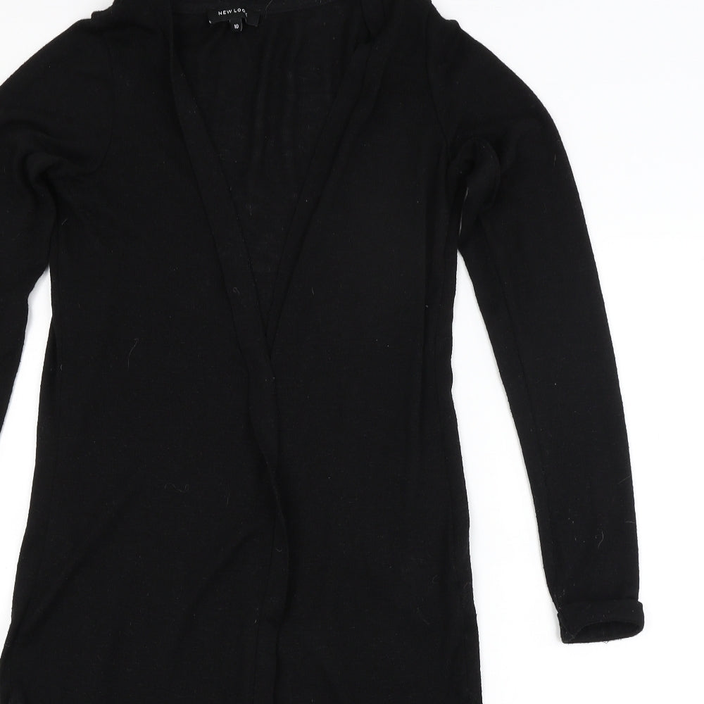 New Look Womens Black   Wrap Jumper Size 10