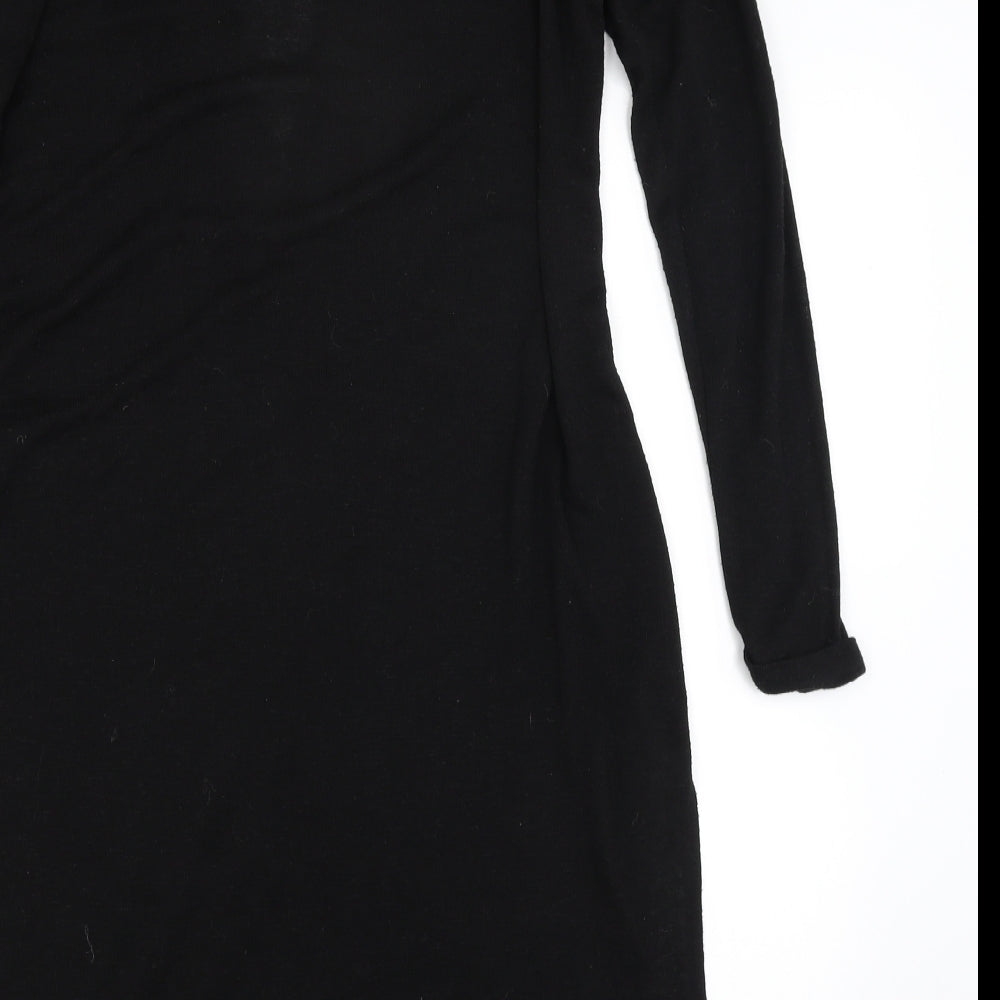 New Look Womens Black   Wrap Jumper Size 10
