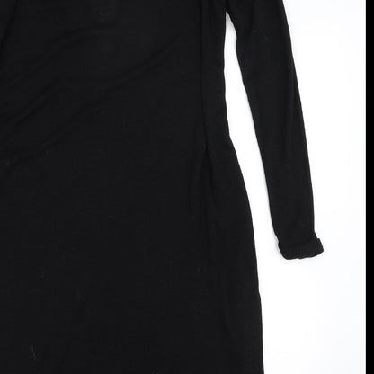 New Look Womens Black   Wrap Jumper Size 10