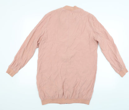 Bershka Womens Pink   Jacket  Size M