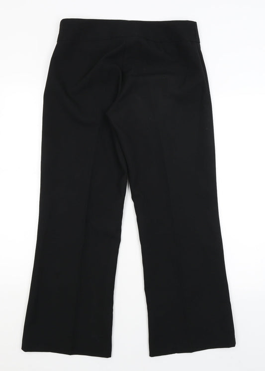 Womens UK Size 12 Florence and Fred Regular Fit Dress Pants Black Trousers