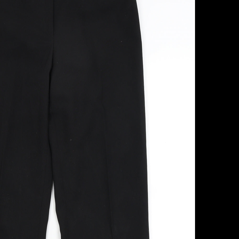 Womens UK Size 12 Florence and Fred Regular Fit Dress Pants Black Trousers