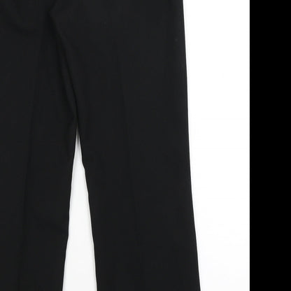Womens UK Size 12 Florence and Fred Regular Fit Dress Pants Black Trousers