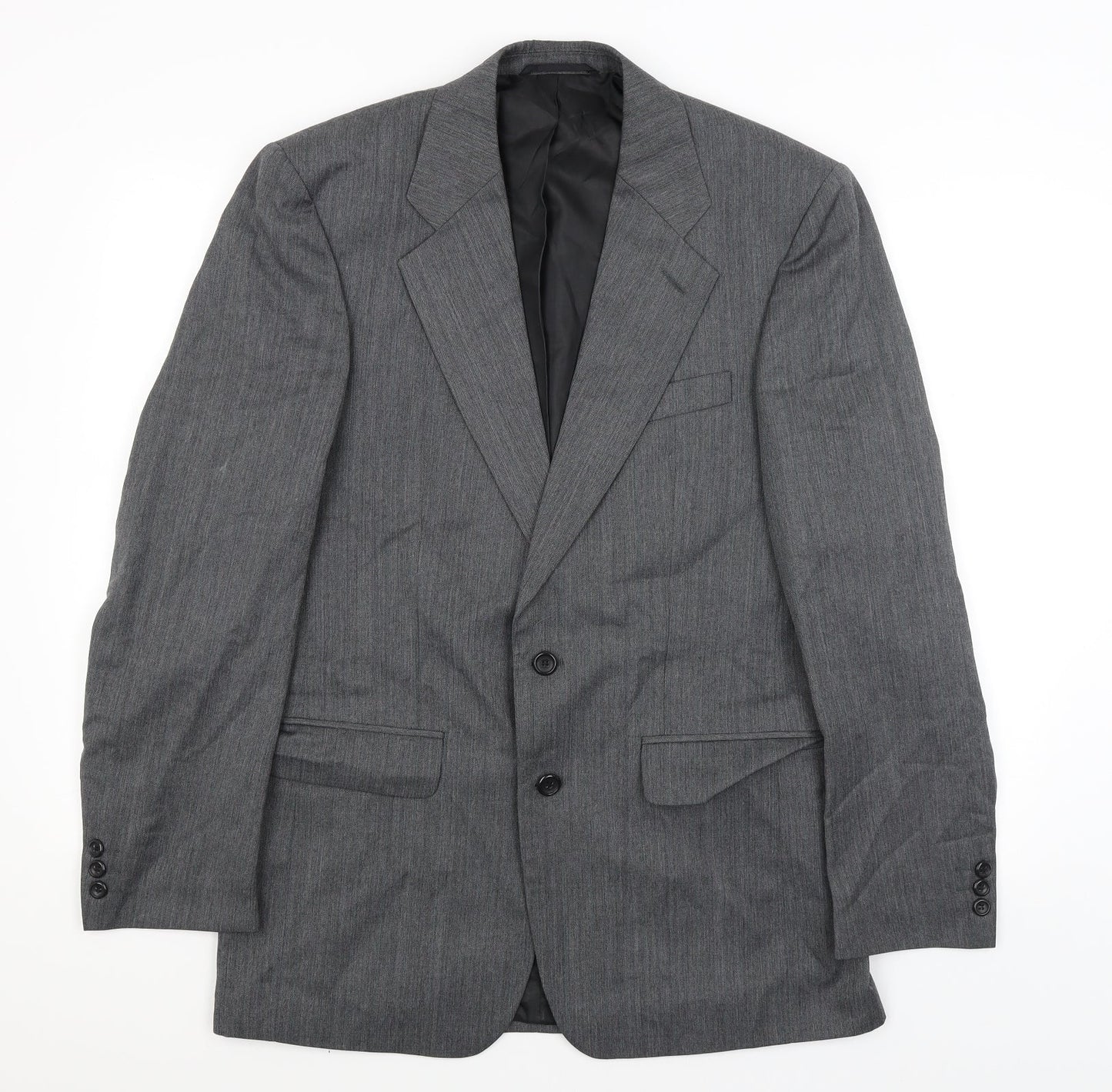 Mens UK Size M Burtons Regular Grey Suit Jacket