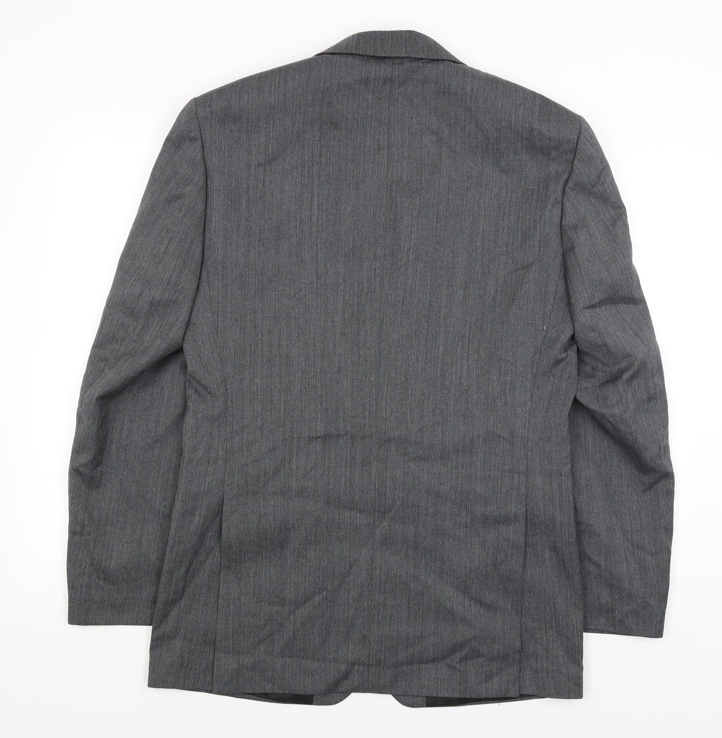 Mens UK Size M Burtons Regular Grey Suit Jacket