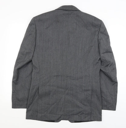 Mens UK Size M Burtons Regular Grey Suit Jacket