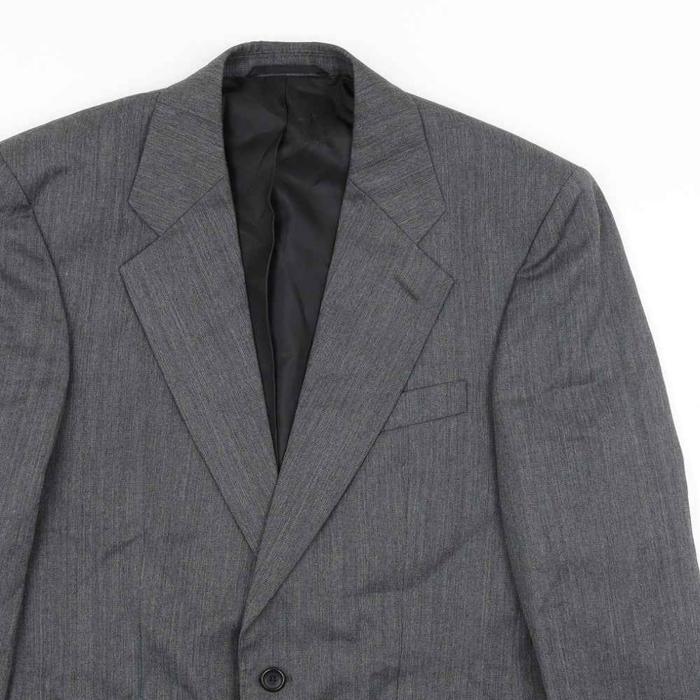 Mens UK Size M Burtons Regular Grey Suit Jacket