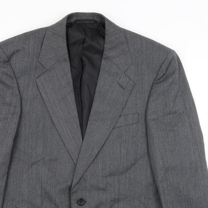 Mens UK Size M Burtons Regular Grey Suit Jacket