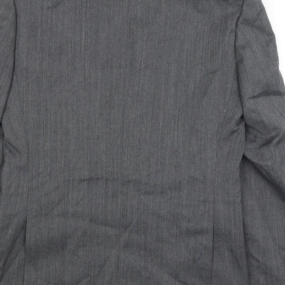 Mens UK Size M Burtons Regular Grey Suit Jacket