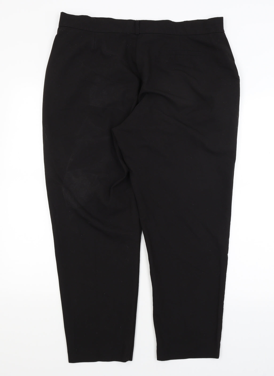 Select Womens Black   Dress Pants Trousers Size 16 L25.5 in