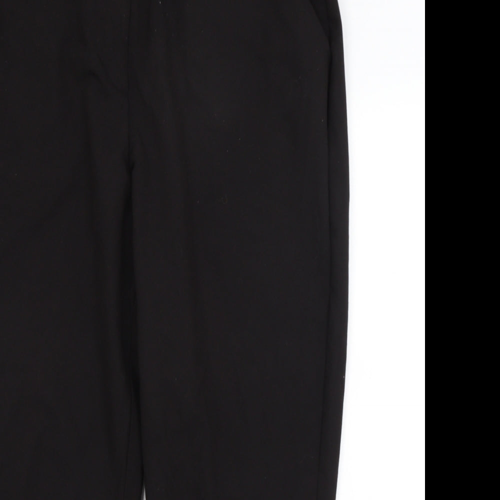 Select Womens Black   Dress Pants Trousers Size 16 L25.5 in