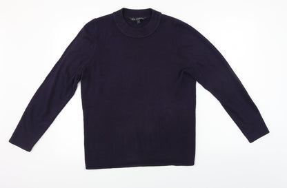 love knitwear   Womens Purple   Pullover Jumper Size 14