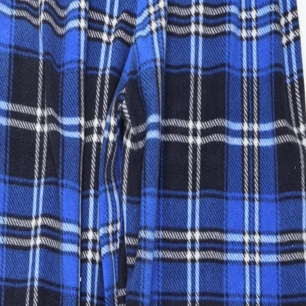 F&F  Mens Blue Check  Trousers  Size S L28 in