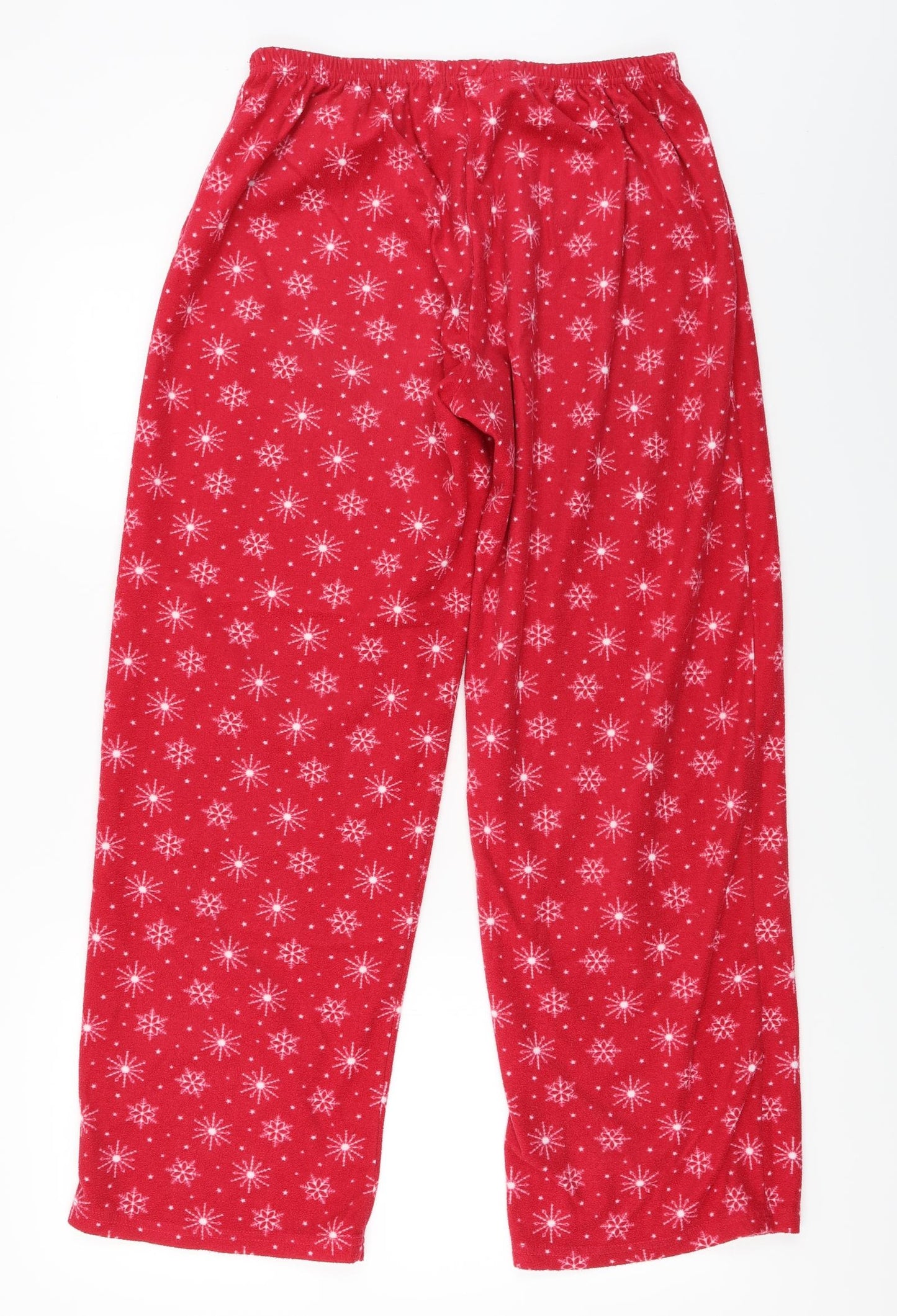 F&F  Womens Red Check  Trousers  Size 12 L25 in